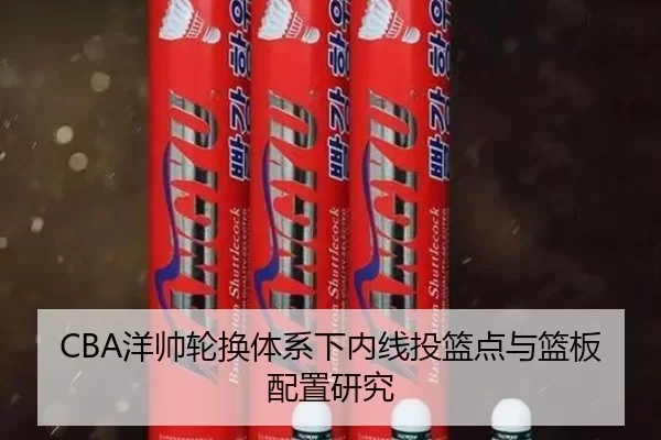 CBA洋帅轮换体系下内线投篮点与篮板配置研究
